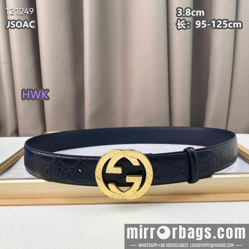 Replica Gucci belt 38mmX95-125cm 8L16