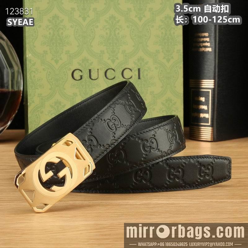 Replica Gucci belt 35mmX100-125cm 8L43