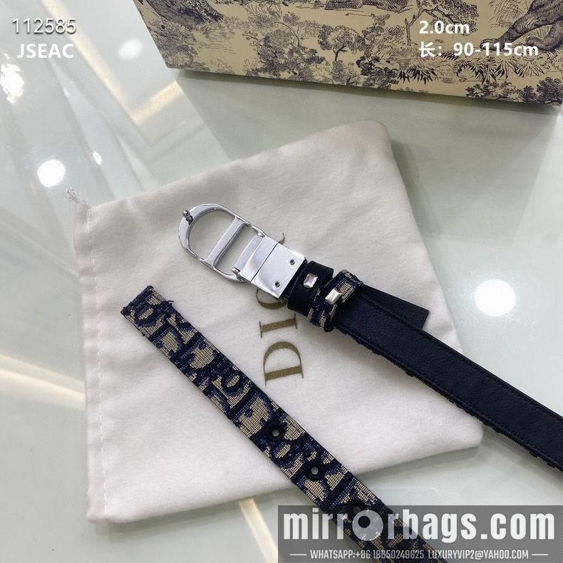 Replica Dior Belt 20mmX90-115cm 8L06