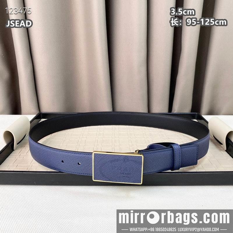 Replica Prada belt 35mmX95-125cm 8L33
