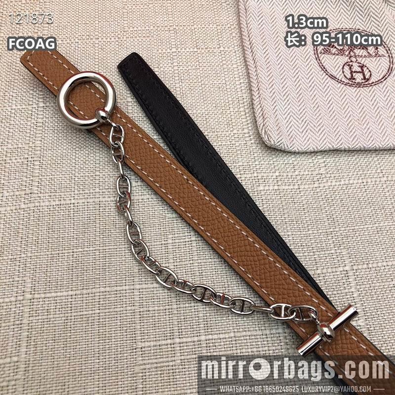 Replica Hermes belt 13mmX95-110cm 8L10