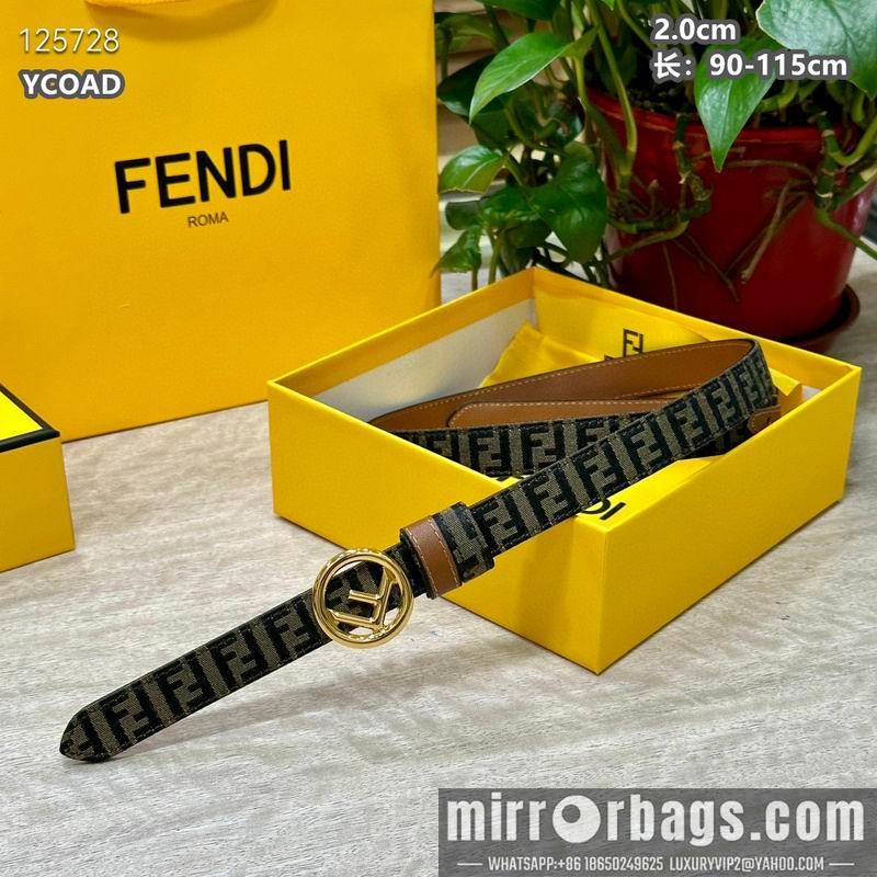 Replica Fendi belt 20mmX90-115cm 8L18