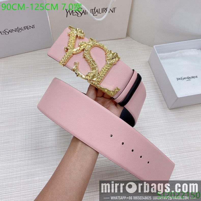 Replica YSL Belt 70mmX90-125cm 7D04