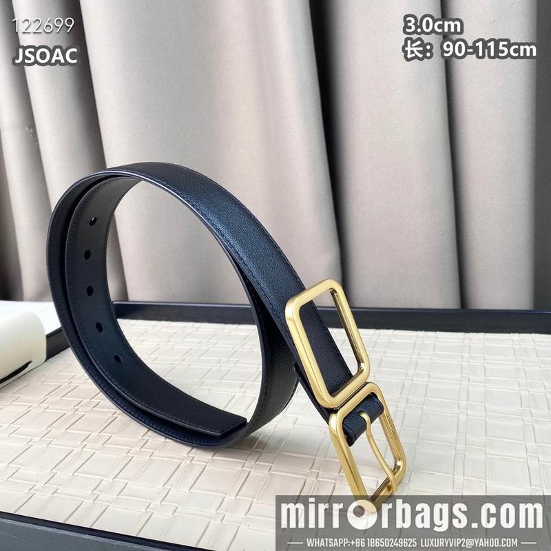 Replica YSL belt 30mm 90-115cm 8L08