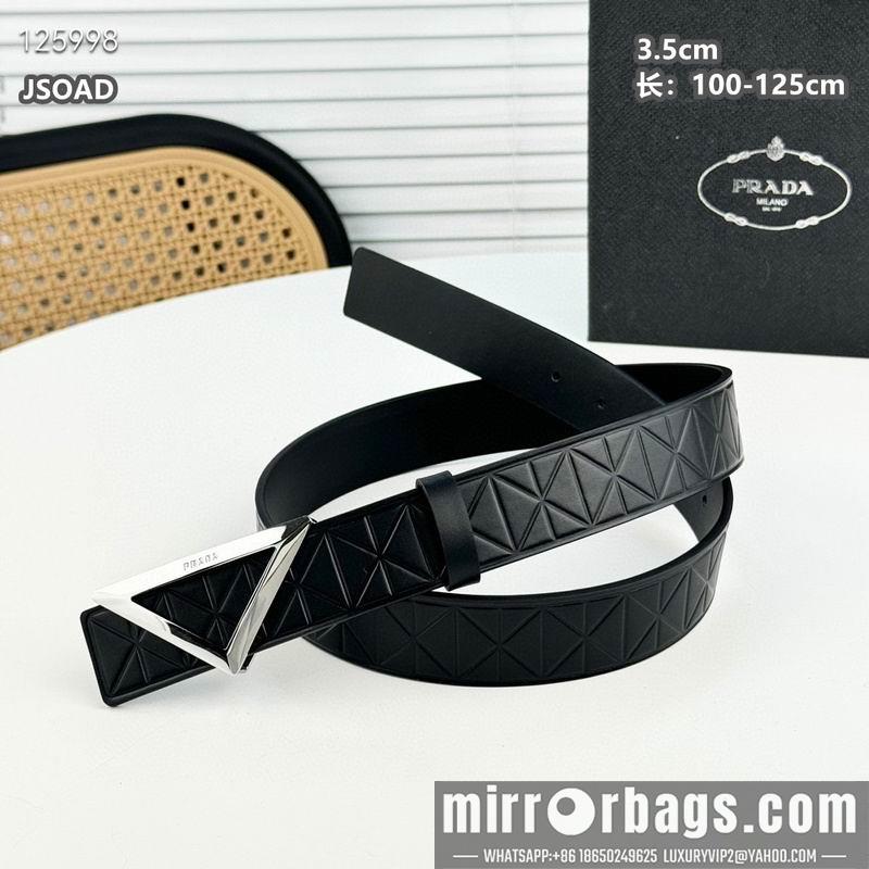 Replica Prada belt 35mmX100-125cm 8L38