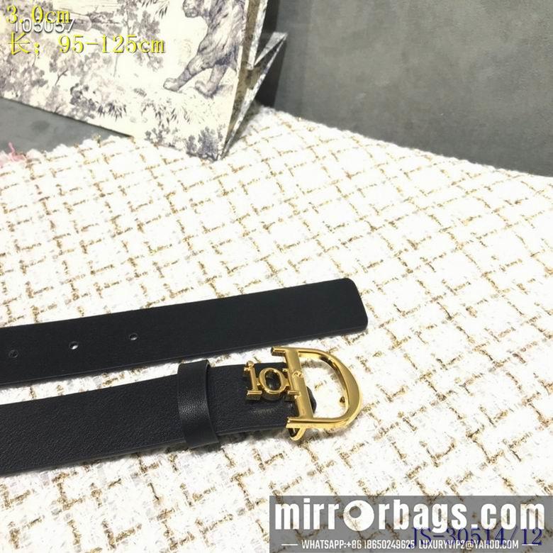 Replica Dior Belt 30mm 95-125cm 8L06