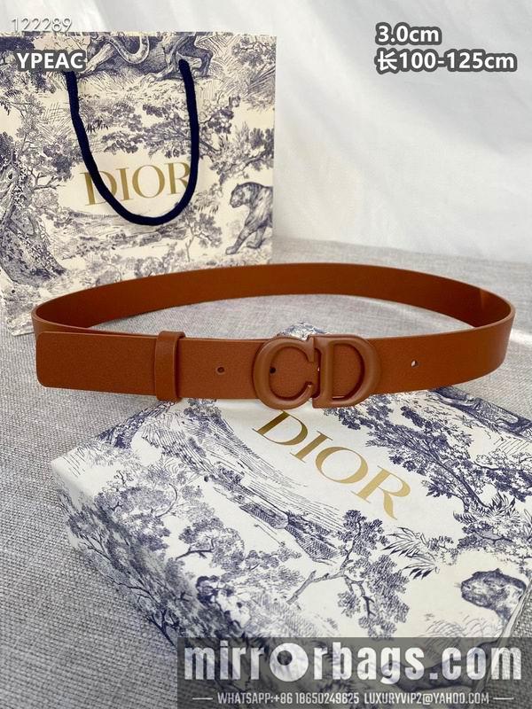 Replica Dior belt 30mmX100-125cm 8L111009