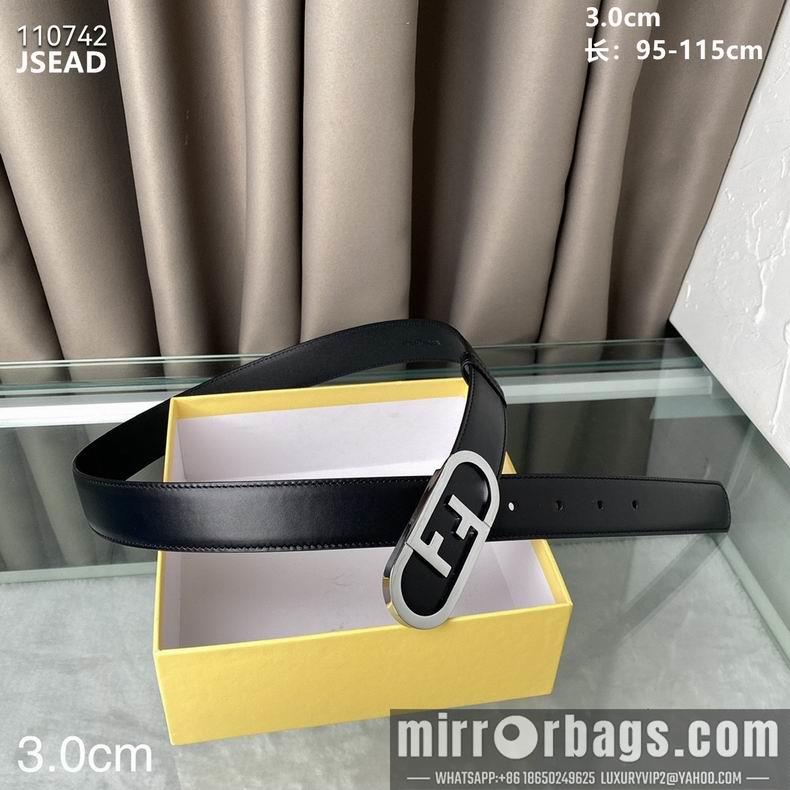 Replica Fendi Belt 30mmX90-115cm 8L02
