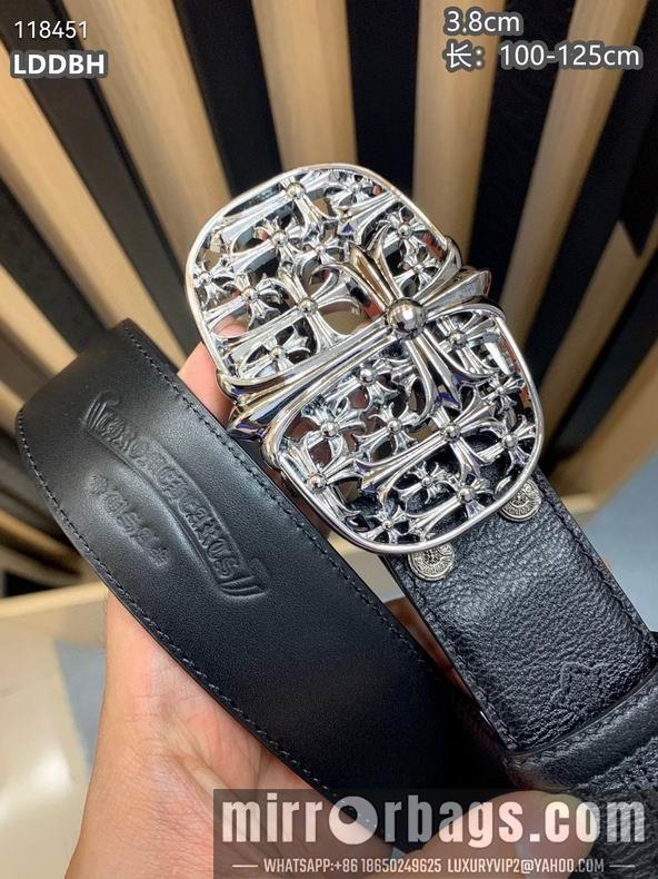 Replica Chrome Hearts belt 38mmX100-125cm 8L19