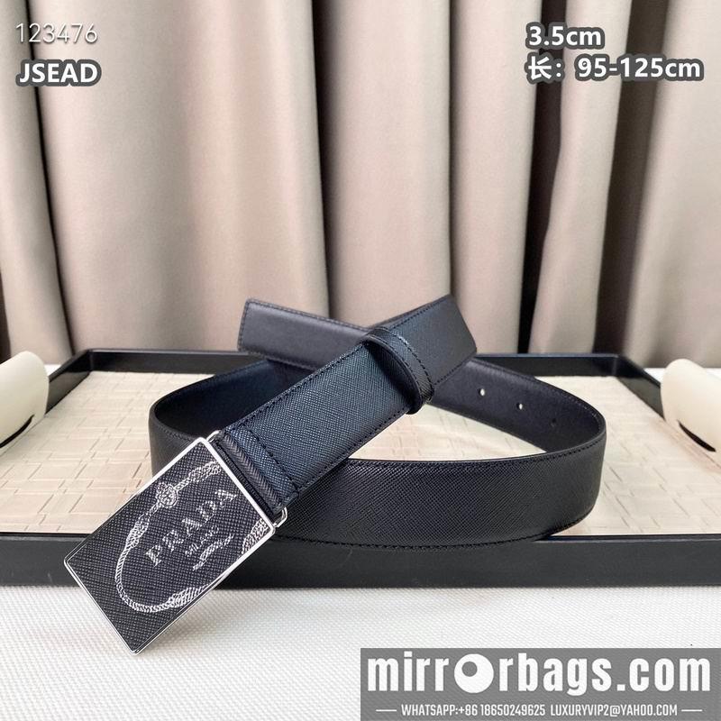 Replica Prada belt 35mmX95-125cm 8L33
