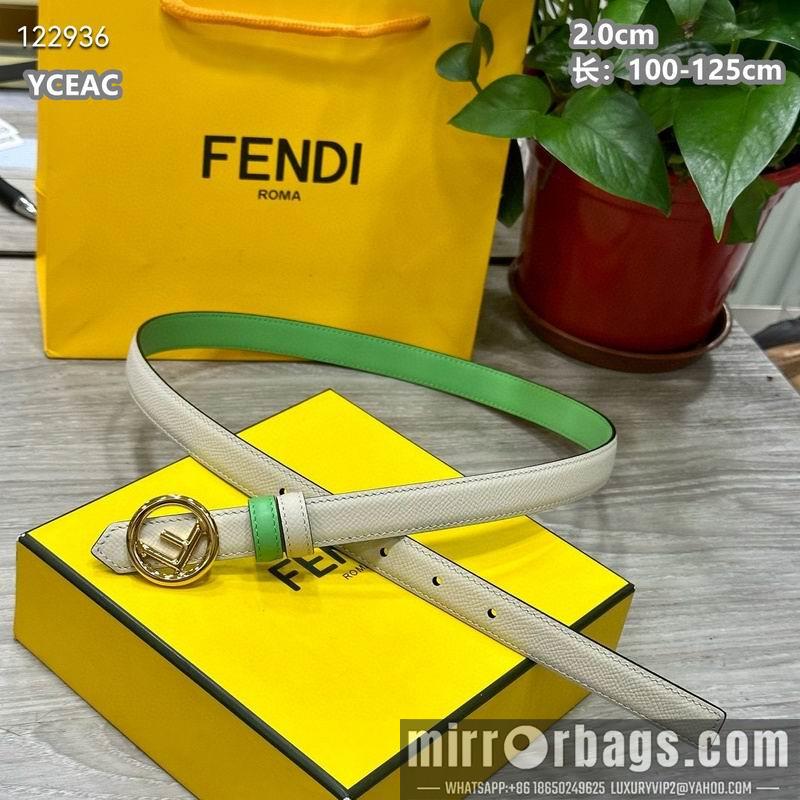 Replica Fendi belt 20mmX100-125cm 8L22