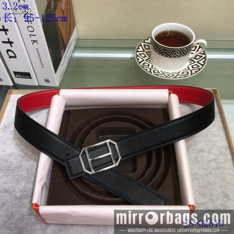 Replica Hermes Belt 32mmX95-125cm 8L05
