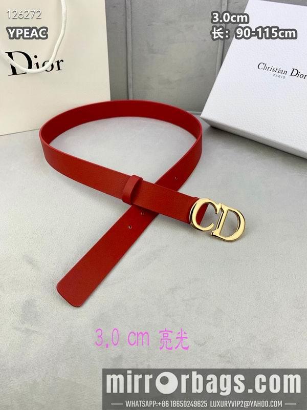 Replica Dior belt 30mmX90-115cm 8L111004