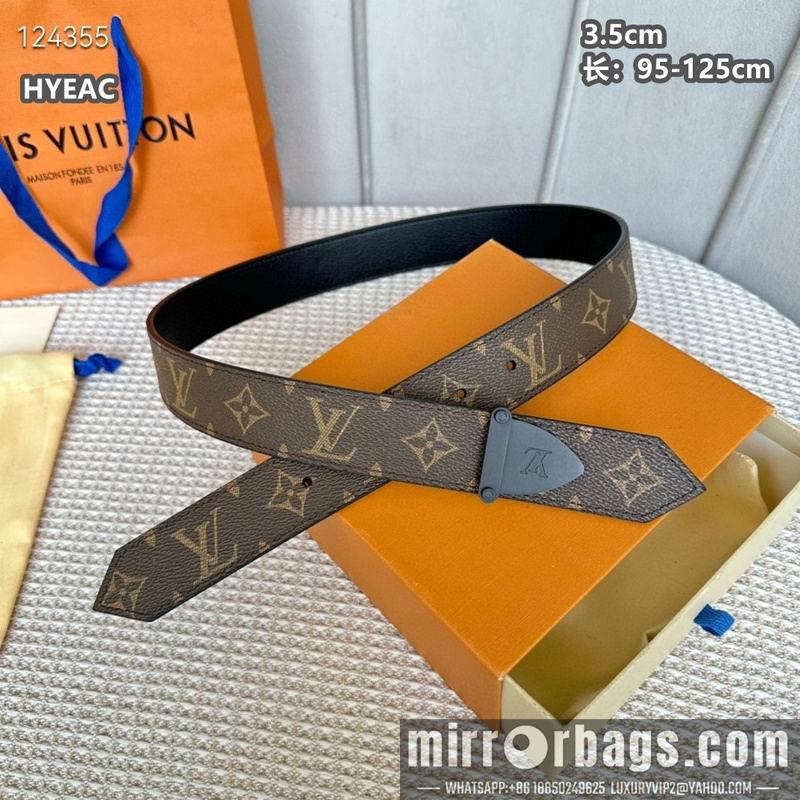Replica LV belt 35mmX95-125cm 8L15