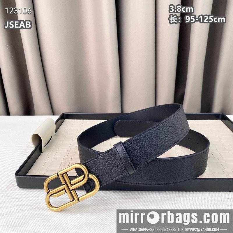 Replica Balenciaga belt 38mmX95-125cm 8L11