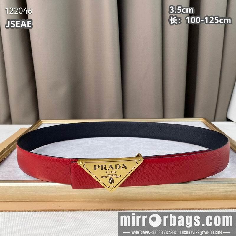 Replica Prada belt 35mmX100-125cm 8L43