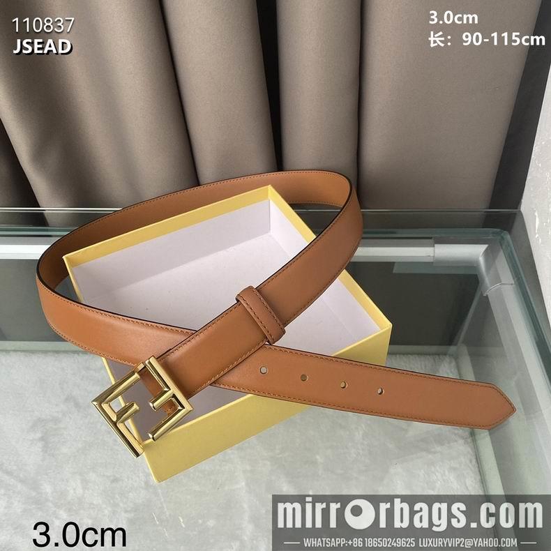 Replica Fendi Belt 30mmX90-115cm 8L01