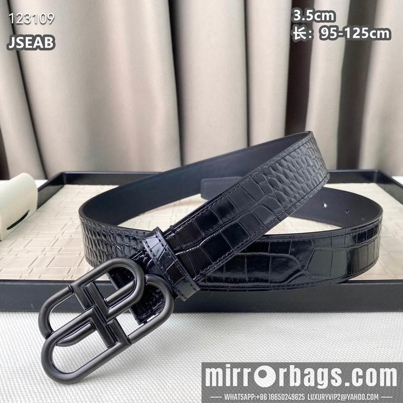 Replica Balenciaga belt 35mmX95-125cm 8L08
