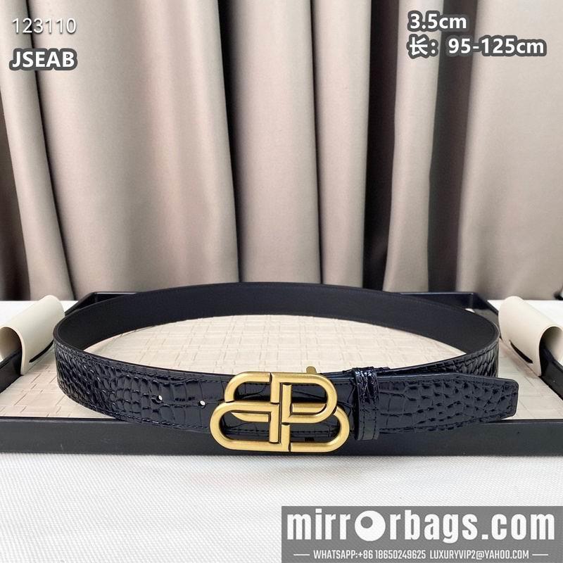 Replica Balenciaga belt 35mmX95-125cm 8L08