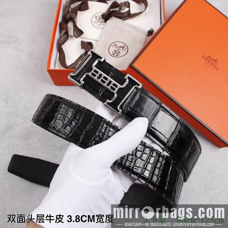 Replica Hermes Belt 38mmX95-125cm 7D98