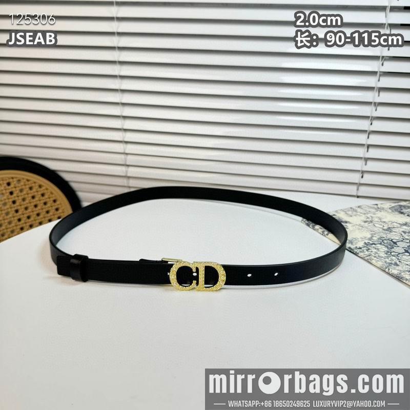 Replica Dior belt 20mmX90-115cm 8L18