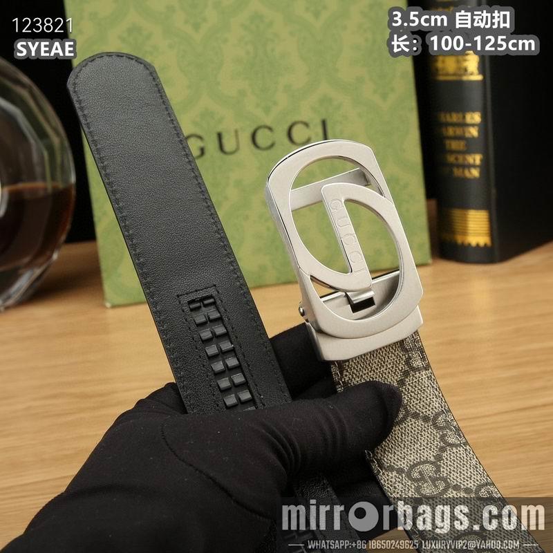 Replica Gucci belt 35mmX100-125cm 8L47
