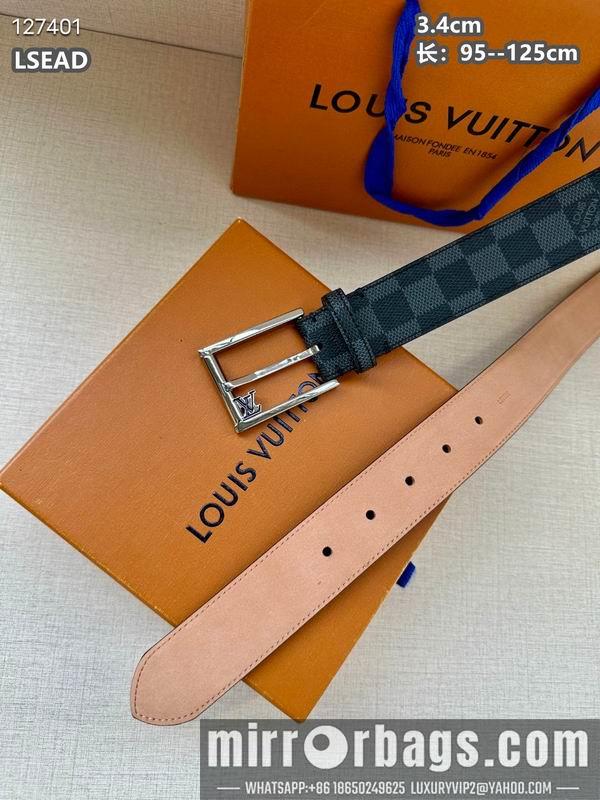 Replica LV belt 34mmX95-125cm 8L32