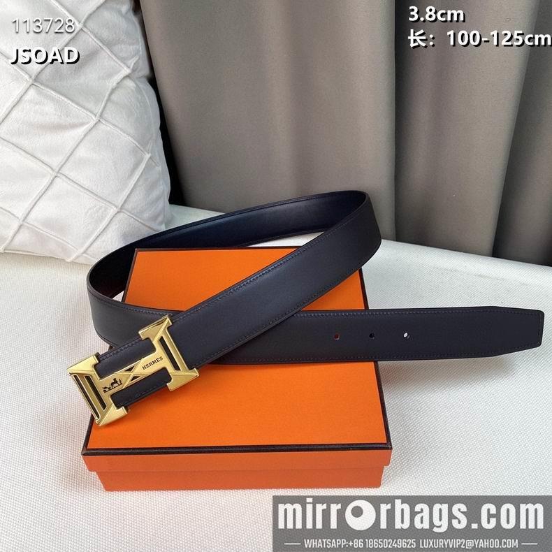 Replica Hermes belt 38mmX100-125cm 8L082506