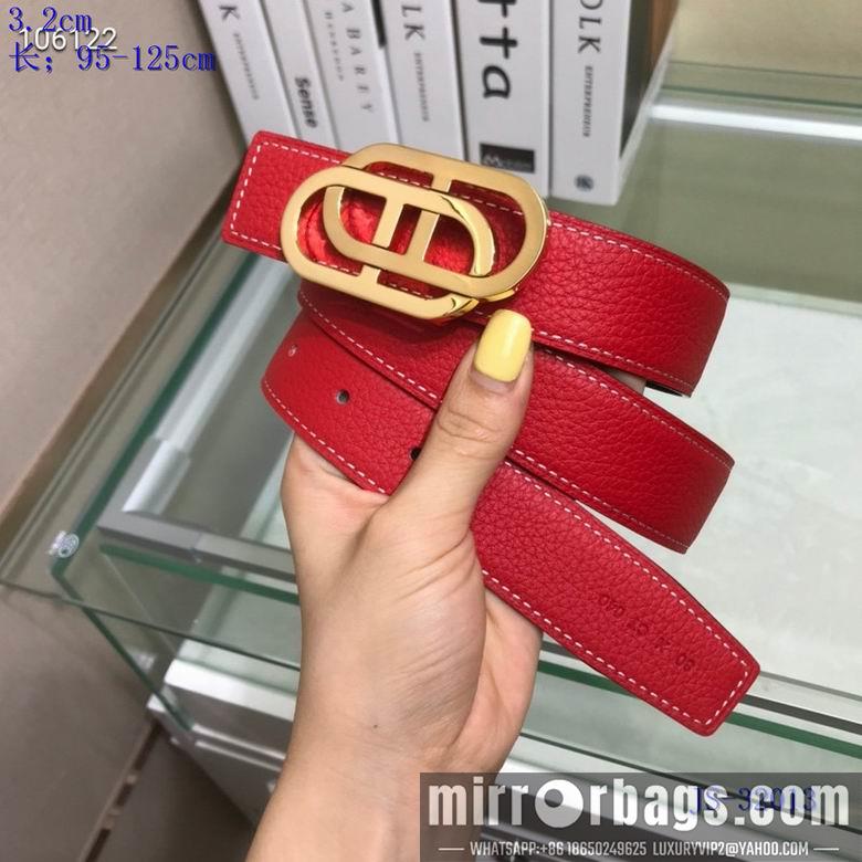 Replica Hermes Belt 32mmX95-125cm 8L04