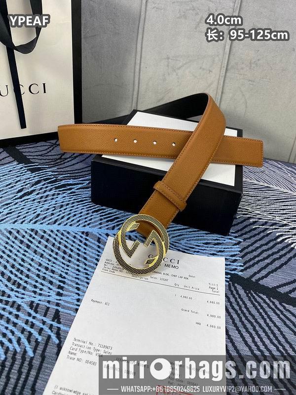 Replica Gucci belt 40mmX95-125cm 8L17