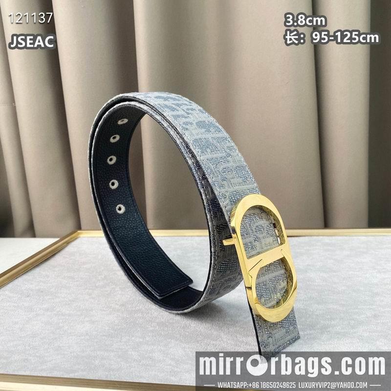 Replica Dior belt 38mmX95-125cm 8L03