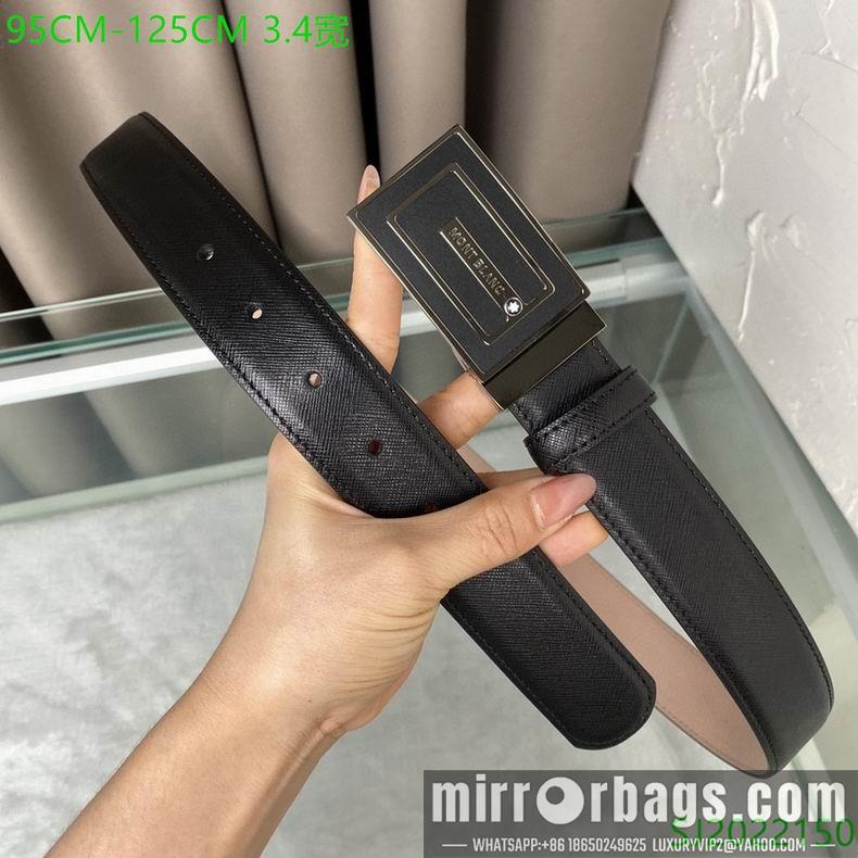 Replica Montblanc Belt 34mmX95-125CM 7D33