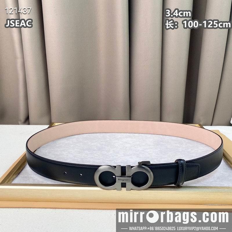 Replica Ferragamo belt 34mmX100-125cm 8L09