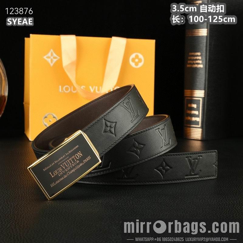 Replica LV belt 35mmX100-125cm 8L48