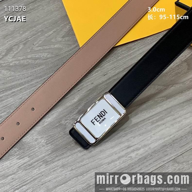 Replica Fendi Belt 30mmX95-115cm 8L05