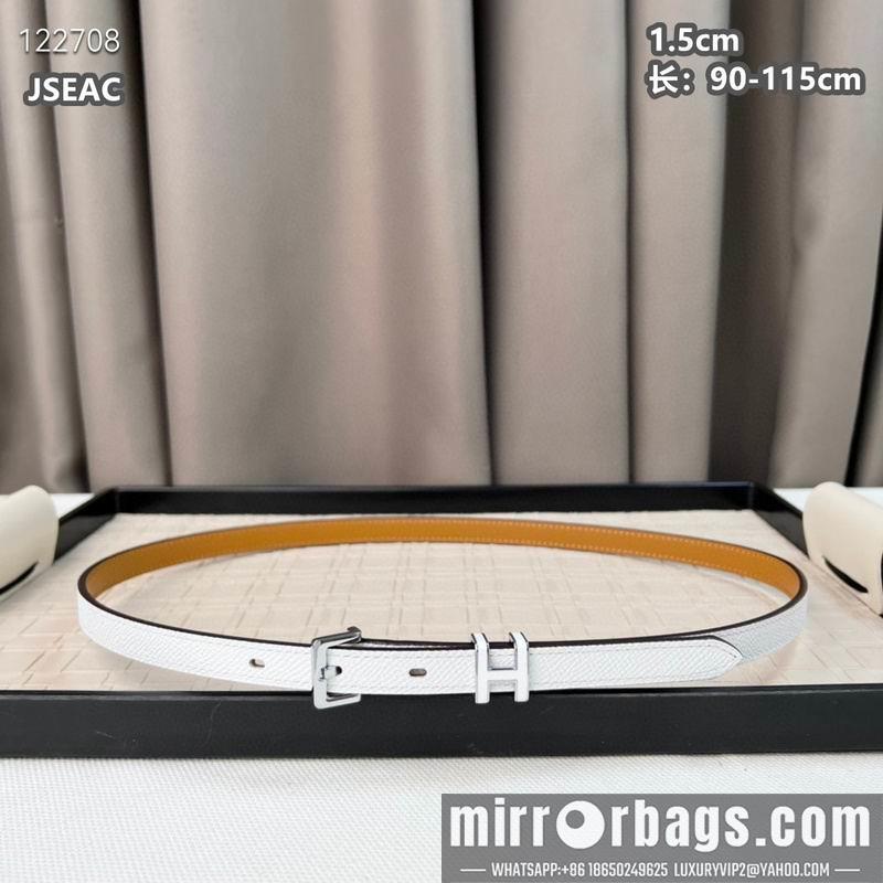 Replica Hermes belt 15mmX90-115cm 8L04