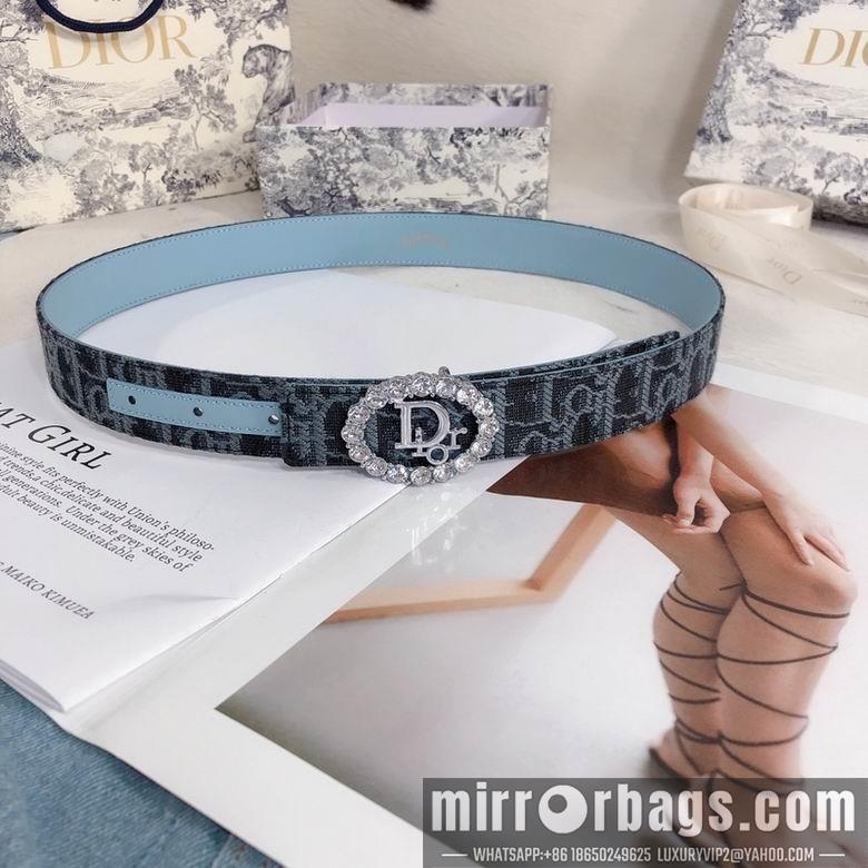 Replica Dior Belt 30mmX95-110cm 7d07