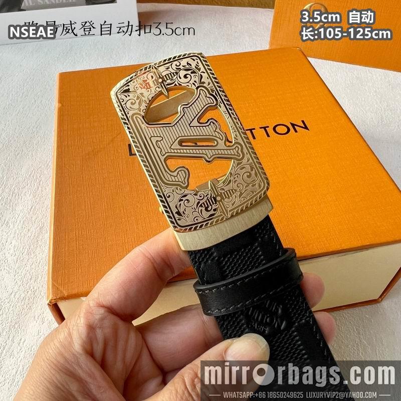 Replica LV belt 35mmX105-125cm 8L76