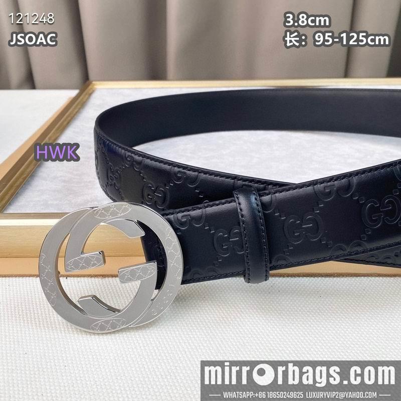 Replica Gucci belt 38mmX95-125cm 8L16