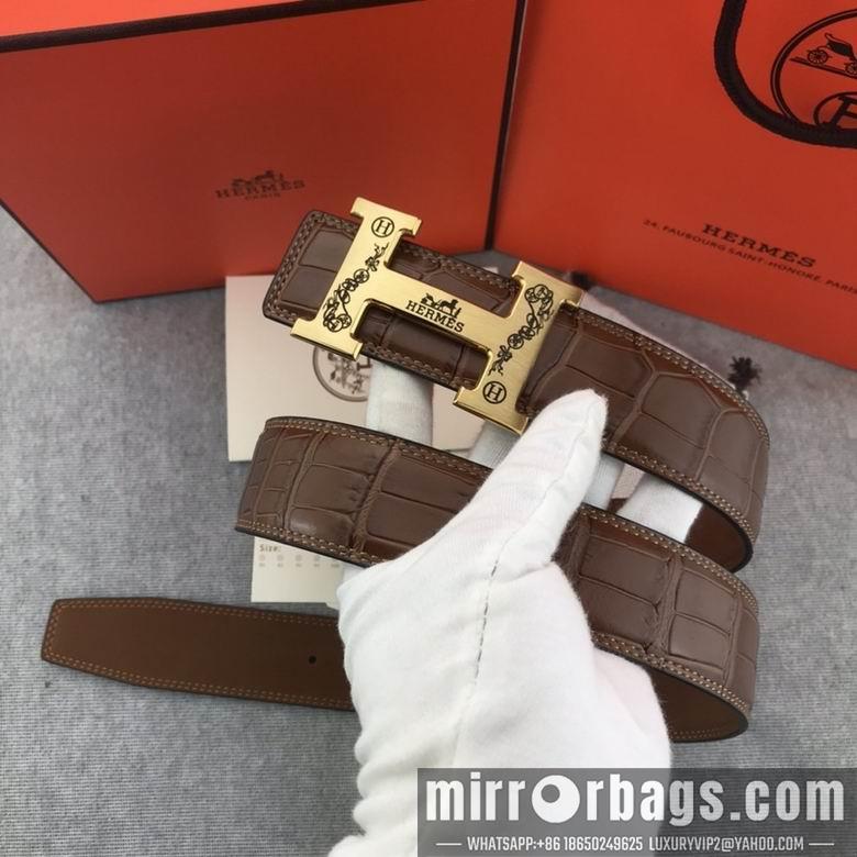 Replica Hermes Belt 38mmX95-125cm 7D16