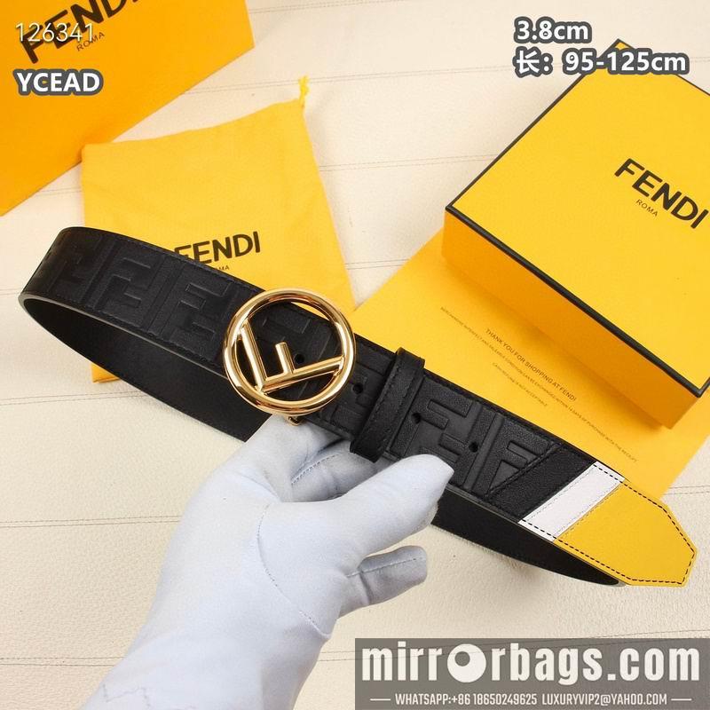 Replica Fendi belt 38mmX95-125cm  8L26