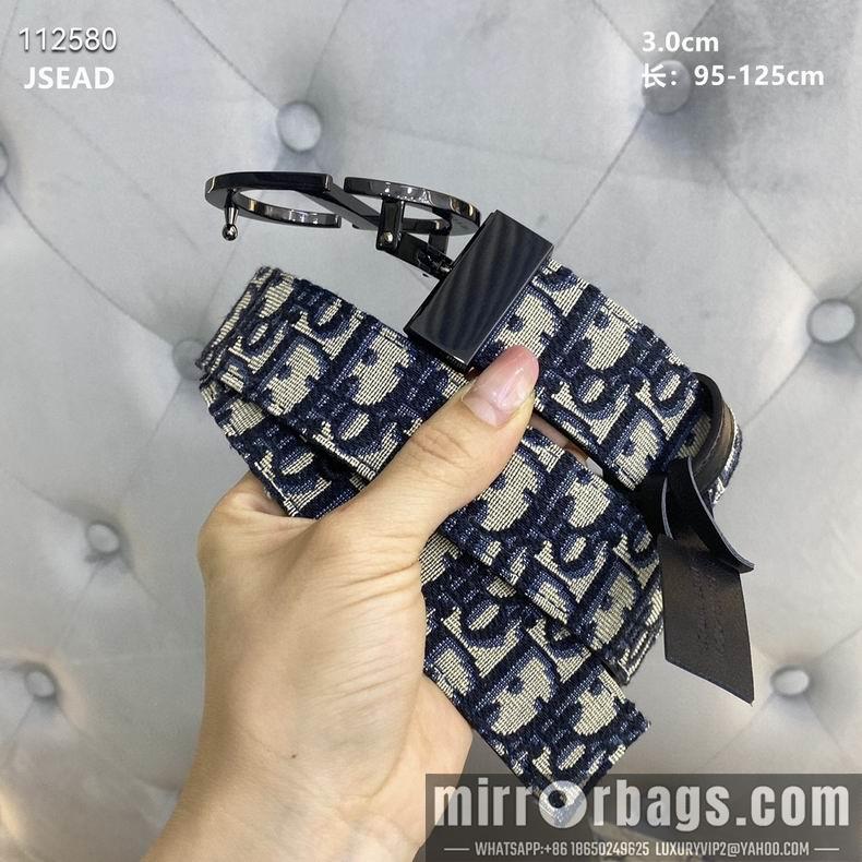 Replica Dior belt 30mmX95-125cm 8L11