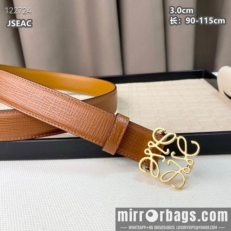 Replica Loewe belt 30mmX90-115cm 8L02