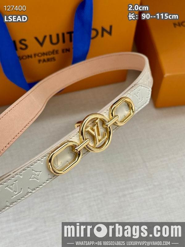 Replica LV belt 20mmX90-115cm 8L10