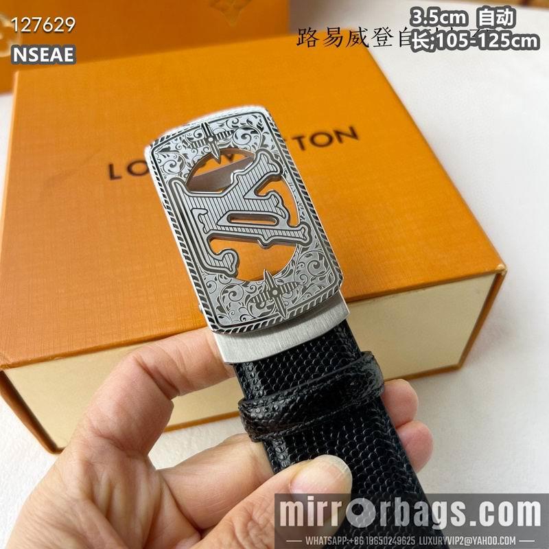Replica LV belt 35mmX105-125cm 8L74