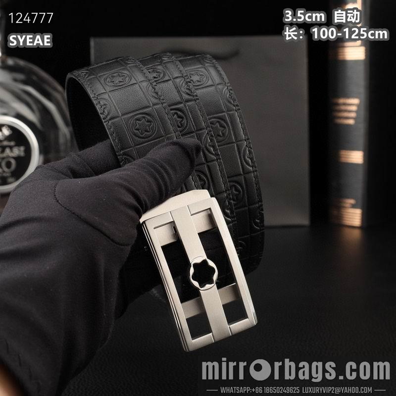 Replica Montlanc belt 35mmX100-125cm 8L37