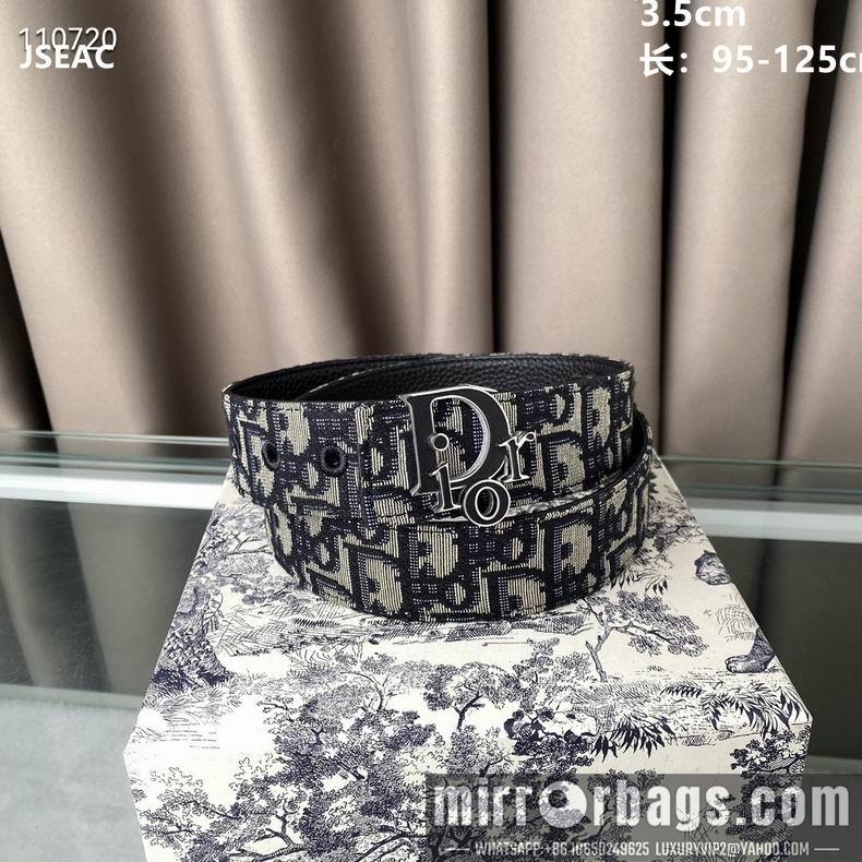 Replica Dior Belt 35mm 95-125cm 8L02