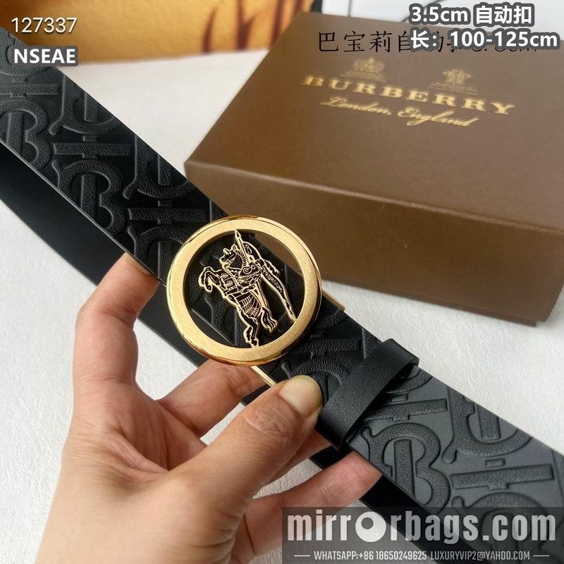 Replica Burberry belt 35mmX100-125cm 8L93