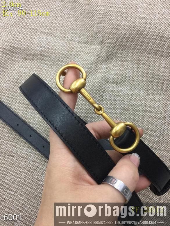 Replica Gucci Belt 20mm 90-115cm 8L02