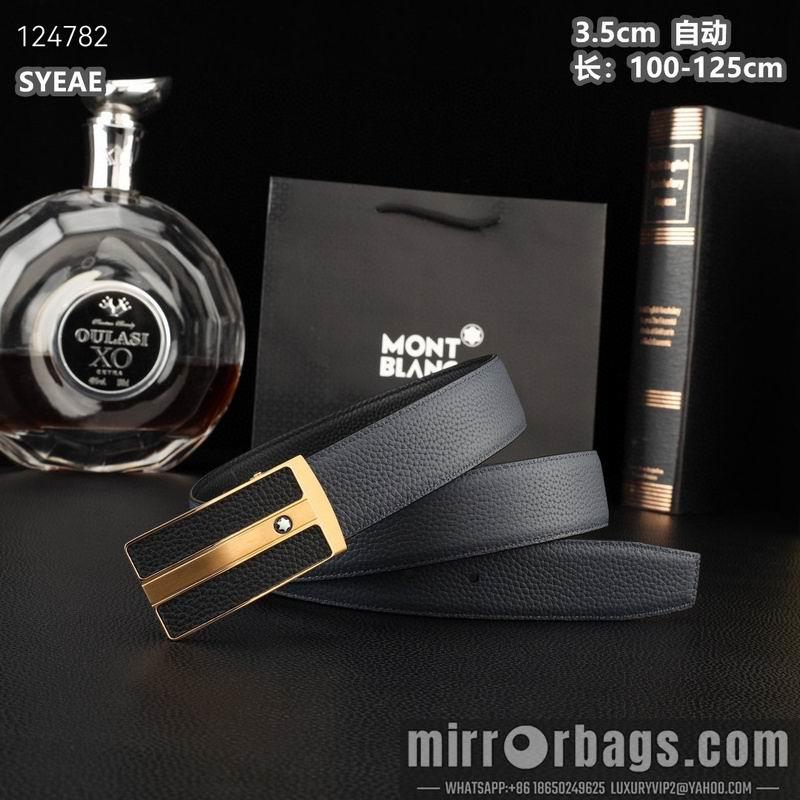 Replica Montlanc belt 35mmX100-125cm 8L32